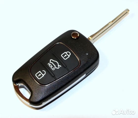 Ключ Киа Соренто / Kia Sorento, выкидной, HM-T018 Ключ Киа Соренто / Kia Sorento, выкидной, HM-T018