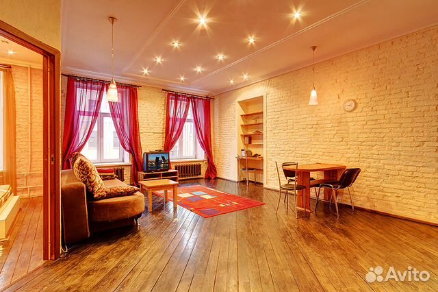 

1-к. квартира, 55 м², 2 кровати