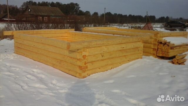 Сруб баньки