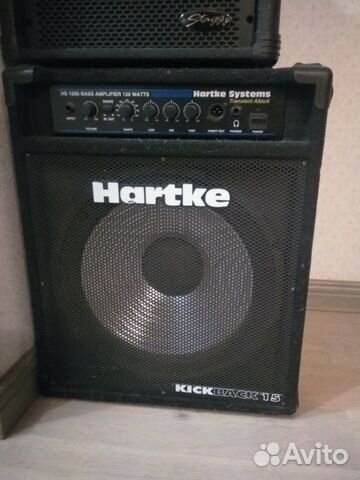 Hartke KickBack 15 басовый комбо 1x15'