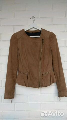 Замшевая куртка Zara