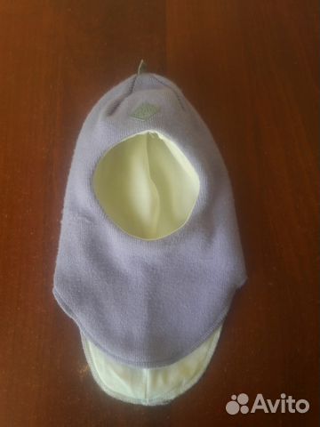 Зимняя шапка шлем котик 44р