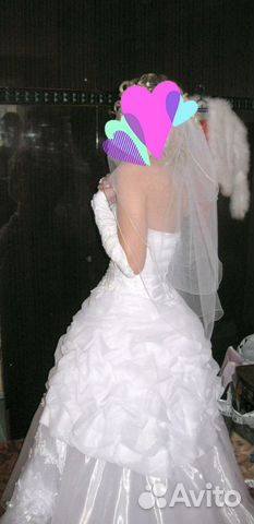 Свадебное платье р.44-46