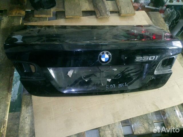 Крышка багажника BMW 3 E92 330i купе рест Крышка багажника BMW 3 E92 330i купе рест