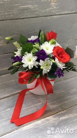 Коробки с цветами/Свежие Цветы/Арт.000177 Коробки с цветами/Свежие Цветы/Арт.000177