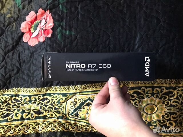 Продам видеокарту Sapphire AMD Radeon R7 360 nitro