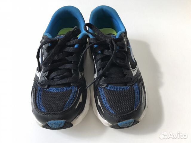 Skechers кроссовки черно-синие, легкие 32/20,5см Skechers кроссовки черно-синие, легкие 32/20,5см
