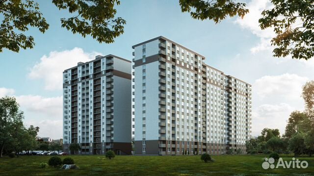 2-к квартира, 49.5 м², 15/16 эт.