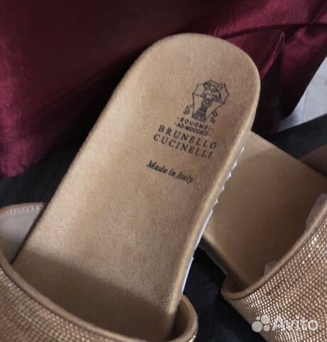 Шлепанцы сабо Brunello cucinelli новые