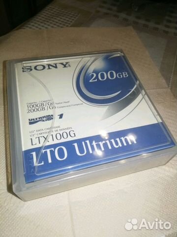 Sony LTX100G кассета 200 гб