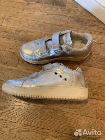 Leather crown кеды