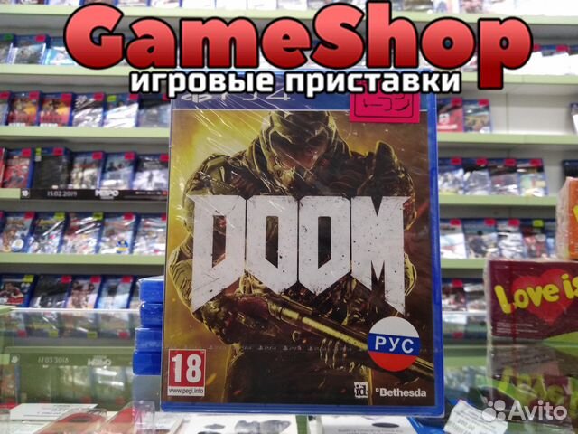 Doom ps4 Продажа, обмен