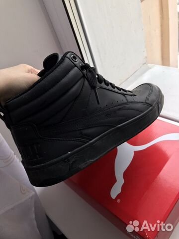 Кроссовки кеды высокие Puma кожа 42 размер оригина Кроссовки кеды высокие Puma кожа 42 размер оригина