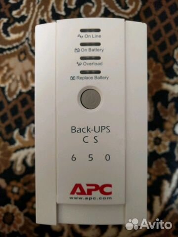 Ибп APC BK650EI Back-UPS 650VA