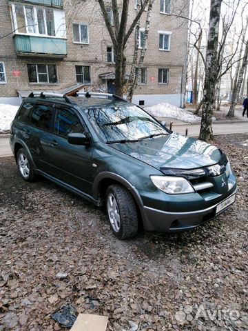 Mitsubishi Outlander 2.4 МТ, 2004, 200 000 км