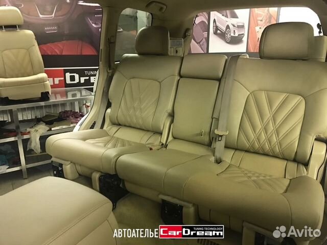 Кожаный салон сиденья Toyota Land Cruiser 200 Кожаный салон сиденья Toyota Land Cruiser 200