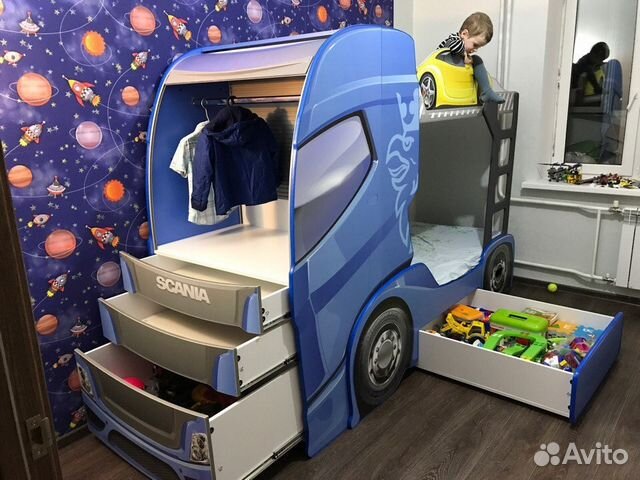 Двухъярусная кровать машина Двухъярусная кровать машина