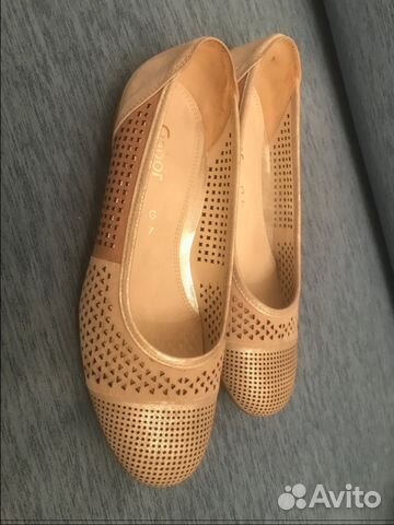 Туфли новые Gabor 40-41 на широкую ногу