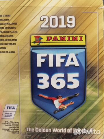 89120033664 Наклейки Panini Fifa 365 2019