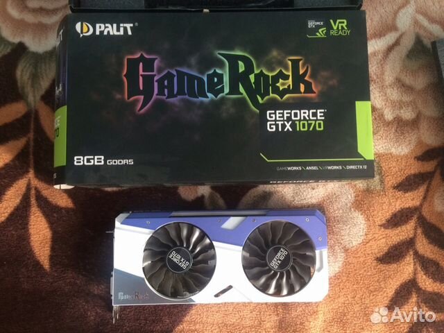 GeForce GTX 1070 GameRock 8GB