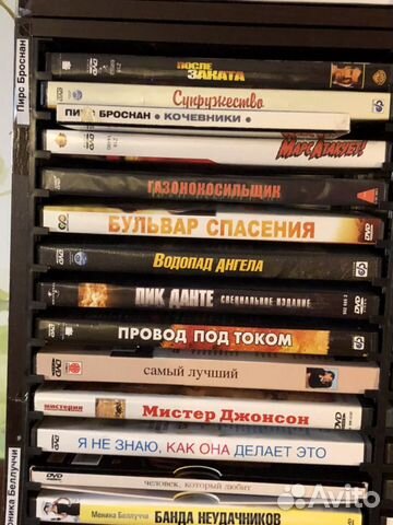 Коллекция DVD лучших фильмов мировых звезд