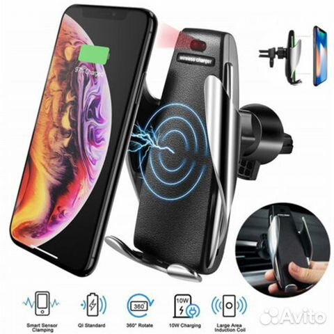 Беспроводная зарядка / держатель Smart sensor W-6 Беспроводная зарядка / держатель Smart sensor W-6