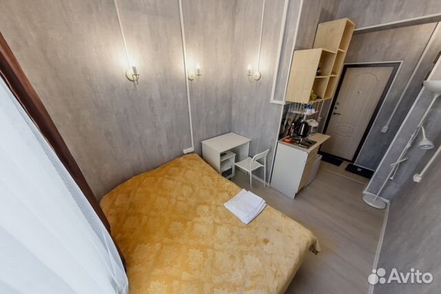

Квартира-студия, 14 м², 1 кровать