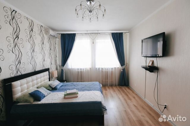 

1-к. квартира, 42 м², 2 кровати