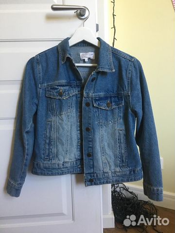 Джинсовая куртка Southern с ярким модным принтом Джинсовая куртка Southern с ярким модным принтом