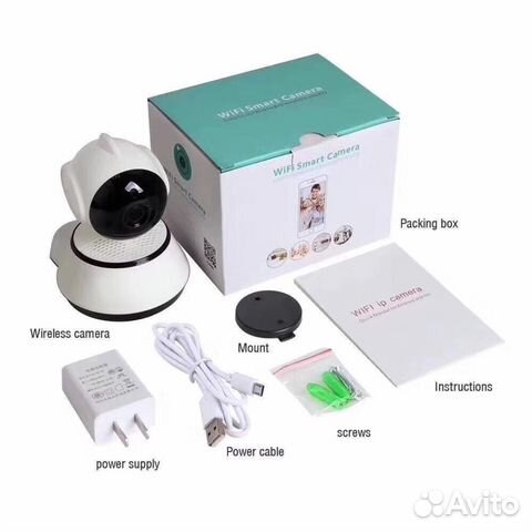 Видеонаблюдение IP камера со звуком HD720P P2P