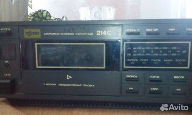 Продам стерео магнитофон-приставка кассетная Vilma