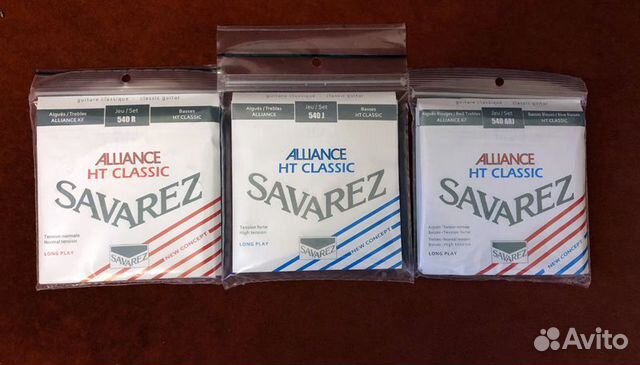 Savarez набор струн для гитары Франция