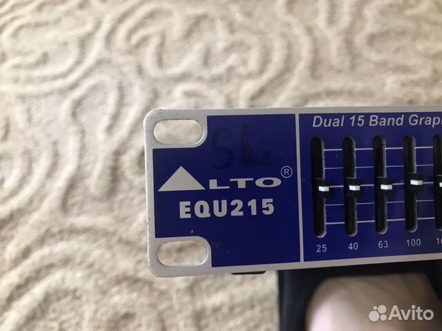 15-полосный эквалайзер EQU 215 alto