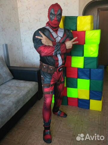 Костюм на Хэллоуин Deadpool - Delux