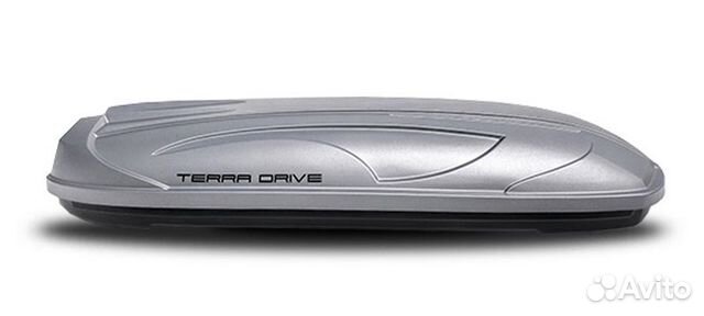 Автобокс Terra Drive 600 литров серый