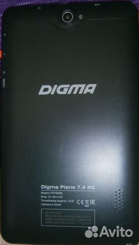 Планшет Digma Plane 7.4 4G