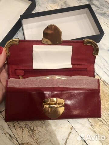 Кошелек Prada Новый натуральная кожа