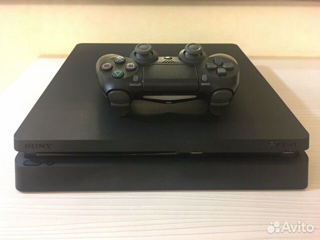 Sony PlayStation 4 Slim 500 Gb + 6 игр на дисках