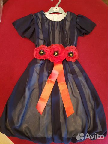 Платье нарядное для девочки, р.134 Платье нарядное для девочки, р.134