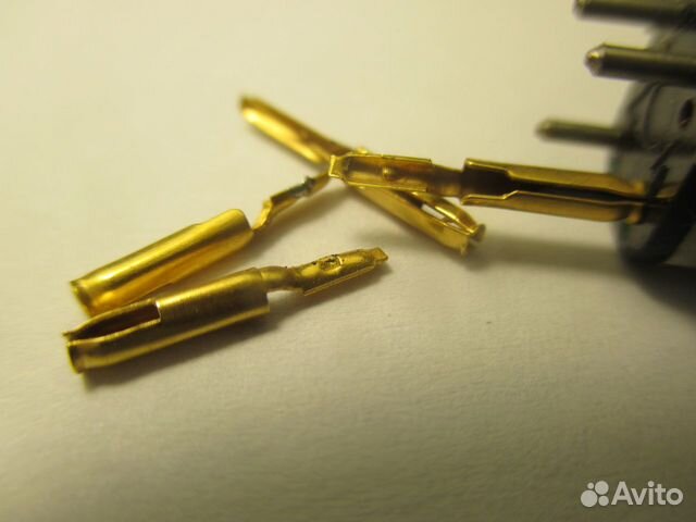 Зажим контактный позолоченный для звукоснимателей