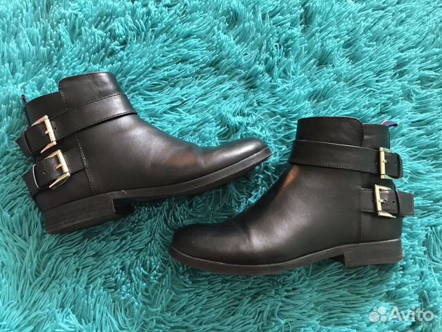 Ботинки кожаные Tommy Hilfiger