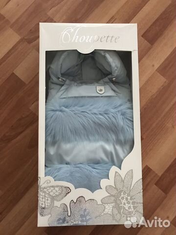 Зимний конверт на выписку Choupette
