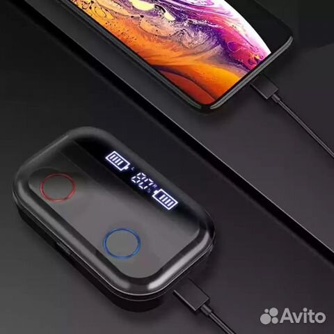 Беспроводные наушники с Power Bank Беспроводные наушники с Power Bank
