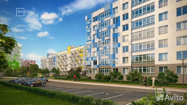1-к квартира, 34.2 м², 1/7 эт. 1-к квартира, 34.2 м², 1/7 эт.