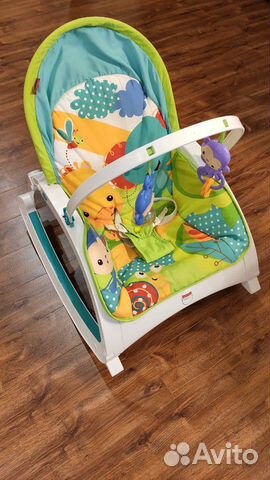 Кресло-качалка с вибрацией Fisher price Кресло-качалка с вибрацией Fisher price