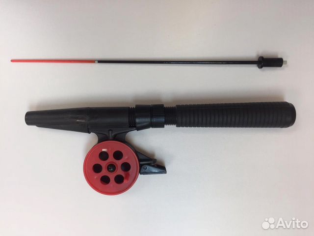 Удочка зимняя, разборная, жёсткий хлыст