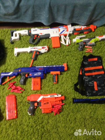 Nerf бластеры