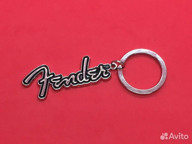 Брелок с логотипом гитар Fender