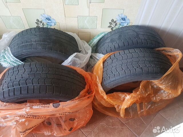 4 зимних шины dunlop graphic ds3