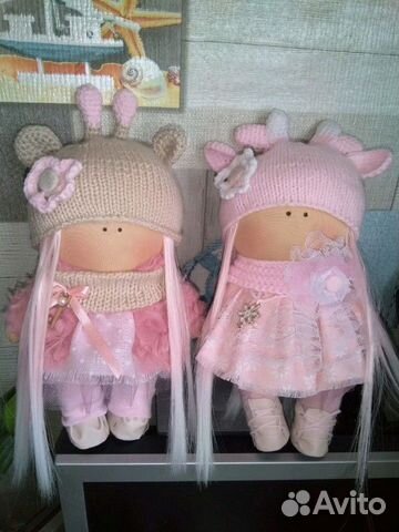 Интерьерные куклы ручной работы